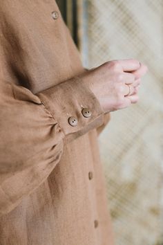 Long Voluminous Sleeve Oversized Shirt in Hazel Linen / - Etsy Brunei Everyday Long Sleeve Blouse With Cuffed Sleeves, Long Sleeve Blouse With Cuffed Sleeves For Everyday, Everyday Blouse With Cuffed Long Sleeves, Collared Linen Blouse With Button Cuffs, Long Sleeve Linen Blouse With Button Closure, Long Sleeve Linen Dress With Buttons For Work, Chic Long Sleeve Linen Dress With Buttons, Effortless Fall Blouse With Button Cuffs, Oversized Long Sleeve Linen Dress For Fall