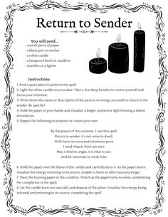 a black and white poster with the words return to sender written in front of it