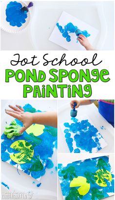 this is an easy and fun art project for toddlers to do with their hands