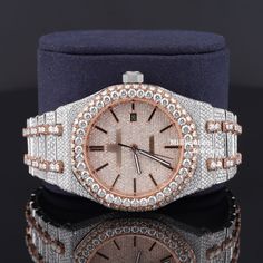 This Fabulous Iced Out Analog Watch features a luxurious Japan Automatic Movement and is fully adorned with 25 Carats of Round Brilliant Moissanite Diamonds. With VVS clarity and colorless brilliance, this watch is a stunning blend of precision and elegance. Perfect for elevating your style, it’s a must-have for anyone seeking the ultimate in iced-out luxury. Don't miss this 45% OFF limited-time offer!

Diamond Details:

- Type: Moissanite
- Shape: Round Brilliant Cut
- Carat Weight: 25 Carats Approx.
- Clarity: VVS
- Color: Colorless
Make a bold statement and own the spotlight! 
#IcedOutWatch #MoissaniteDiamonds #LuxuryWatch #MillenniumJewelry #45Off Classic Iced Out Round Diamond Watch, Iced Out Diamond Watch For Anniversary, Iced Out Round Diamond Watch For Anniversary, Luxury Iced Out Jewelry And Watches For Anniversary, Luxury Diamond Jewelry With Vvs Clarity, Timeless Iced Out Diamond Watch, Timeless Round Iced Out Diamond Watch, Iced Out Round Watches For Anniversary, Iced Out Watches For Anniversary