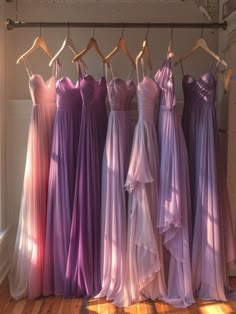 Pinkish Purple Bridesmaid Dresses, Pink And Purple Wedding Theme Bridesmaid Dresses, Bridesmaids Purple Dresses, Disney Wedding Theme Tangled Bridesmaid Dresses, Different Purple Bridesmaid Dresses, Bridesmaid Dresses Violet, Purple Shades Bridesmaid Dresses, Fairytale Wedding Bridesmaids, Purple Pink Bridesmaid Dresses