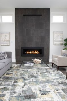 #fireplace #linearfireplace #livingroom #fireplaceideas #interiordesign The Fireplace, 25 Years