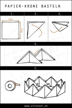 how to make an origami paper boat with instructions and step by step instructions