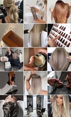 Hairstylist Instagram Post Ideas, Beauty Salon Content Ideas, Haircolorist Photography, Beauty Salon Instagram Feed, Hairdresser Instagram, Hairstylist Aesthetic, Hairstylist Career, Hairstylist Marketing, Hair Mood Board