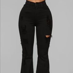 The Perfect Pop To Your Outfit. Jean Flare, Black Jean, Fashion Nova Jeans, Jeans Black, Flare Pants, Flare Jeans, Your Outfit, Fashion Nova, Black Jeans