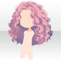 a drawing of a woman with curly hair