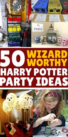 harry potter party ideas for kids and adults