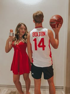 Cute Teenage Couples Halloween Costumes, Blonde And Brown Hair Halloween Costumes Couples, Sadie’s Couple Costumes, High School Musical Couples Costumes, Troy Bolton And Gabriella Montez Costume, Couples Halloween Costume Marvel, Gabriella And Troy Costume, Couple Halloween Costumes Basketball, Troy And Gabriella Costume Halloween