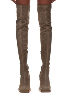 Charlotte Knowles Fawn Boots | H. Lorenzo Brown Knee-high Heeled Boots With Zipper Closure, Brown Knee-high Heeled Boots With Zipper, Fitted Winter Knee-high Boots With Side Zipper, Winter Knee-high Boots With Side Zipper And Fitted Design, Fitted Over-the-knee Heeled Boots For Work, Fitted Knee-high Boots With Side Zipper For Winter, Fitted Knee-high Boots With Side Zipper For Fall, Fitted Knee-high Heeled Boots With Zipper Closure, Fitted Knee-high Boots With Side Zipper