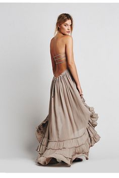 Extratropical Maxi Dress | Free People Maxi Dress Boho Chic, Estilo Hippie, Mode Boho, Strapless Maxi Dress, Hippie Chic, Mode Inspiration, Style Outfits, Street Styles