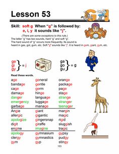 the worksheet for an english language lesson with pictures and words, including giraffes