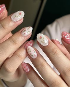 Simple Acrylic Nails, Really Cute Nails, Acrylic Nails Coffin Pink, Cute Gel Nails, Get Nails, Dream Nails, Pretty Acrylic Nails