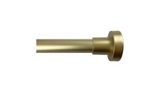 an image of a brass door handle on a white background