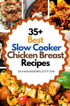 the best slow cooker chicken breast recipes