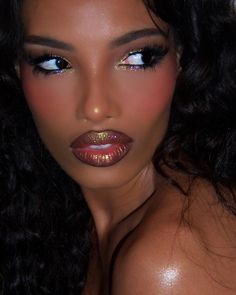 90s Makeup Looks Black Women, 90s Makeup Looks, Makeup Looks Black Women, Almond Eye Makeup, 90s Makeup Look, Flawless Face Makeup, X Makeup, Light Makeup Looks, Going Out Makeup