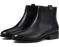 Cole Haan Leigh Bootie French Inspired Fashion, Luxurious Life, Shirt Tucked In, Cole Haan Women, Street Style Trends, Black Boots Women, Ankle Bootie, Black Leather Boots, Boots Black