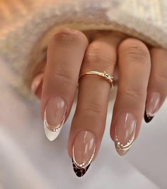 French Tip Nail Designs, Elegant Nails, Chic Nails, French Tip Nails, Nail Accessories, Cute Acrylic Nails, Perfect Nails, Acrylic Nail Designs