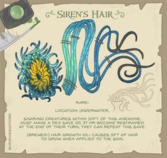 there is a sign with some writing on it that says siren's hair care