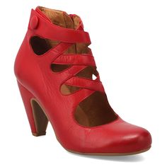 Miz Mooz Sedona Heels | Miz Mooz Red Strappy Heels, Miz Mooz Shoes, Caged Heels, Womens Mary Janes, Miz Mooz, Womens Pumps, Mary Jane Pumps, Mary Jane Heels, Round Toe Heels