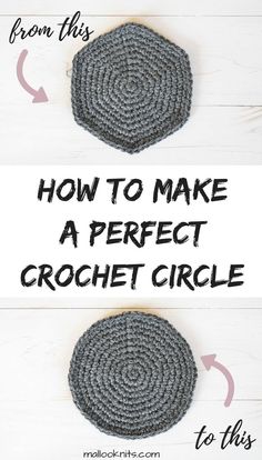 how to make a perfect crochet circle