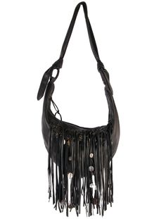 The Luna fringe crossbody is a versatile accessory crafted from soft and rich leather. The shell-decorated tassels add a bohemian touch, making it unique and eye-catching. Easily style it with any outfit for any occasion. -100% genuine leather-Measurements: length 42 cm, height 23 cm-Measurements (inch): length 16.5", height 9"-1 interior pocket with 2 multifunctional slip pockets -Knotted adjustable shoulder strap-Zipper closure -Lined with plain matching cotton fabric Winter Flats, Knitted Wire, Midnight Black, Leather Tassel, New Bag, New Shoes, Timeless Pieces, Bag Making, Tassels