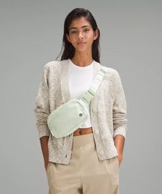 Phone, keys, wallet. Keep them close in this versatile belt bag that helps you get out the door and on to your next adventure. This item has a purchase limit—up to 5 of the same colour or 10 of different colours. Lululemon Bags, Lululemon Everywhere Belt Bag, Everywhere Belt Bag, Festival Bag, Reusable Shopping Bags, Water Repellent Fabric, Black Fleece, Shopping Tote Bag, Shopping Tote