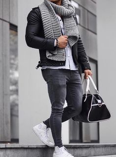 Mens Casual Outfits Winter, Mens Fashion Smart, Mode Casual