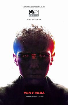 the movie poster for vein mirra, with an image of a man's face