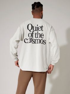 Quote Tshirt Design, Hoodie Outfit Men, Streetwear Tshirt Design, Quote Tshirt, Mens Casual Outfits Summer, The Cosmos