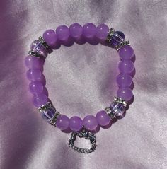 Y2k Bracelets, Purple Y2k, Tiny Bead Bracelet, Pretty Jewelry Necklaces, Wrist Jewelry