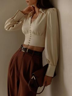 Academia Outfits, Embellished Blouse, American Beauty, Mode Inspo, Mode Vintage, Online Fashion Stores