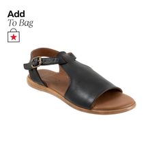 in stock Leather Sole Open Toe Sandals For Everyday, Summer Sandals With Leather Lining For Everyday Use, Chic Round Toe Sandals For Everyday Use, Everyday Open Toe Sandals With Leather Lining, Black Sandals, Pick Up, In Store, Buy Online, Sandals