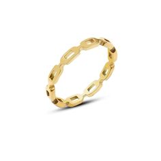 Embrace bold style with our Heather Ring! This chain link style ring will add a daring touch to any outfit. Bold Style, Bold Fashion, Rolling Stones, Earring Necklace, Ring Necklace, Chain Link, Ring Sets, Heathers, 18k Gold