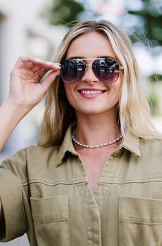 Get ready for some serious fun in the sun with these ❤️GYPSY FOX-LUNA-AVAITOR SUNNIES SUNGLASSES! These classic aviators are universally flattering and will add that extra something to any look. Perfect for the beach, lake, shopping, hiking, or biking, these sunnies are a must-have for any sunny adventure.  UV 400 protection Petal Sleeve, Jumpsuit Shorts Rompers, Fun In The Sun, Timeless Accessories, Dress For Short Women, Modern Chic, Short Jumpsuit, Plus Size Swimwear, Aviator Sunglasses