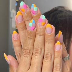 Nails Ideas Summer, Summer Nails Ideas, Western Nails, 2023 Nails, Art At Home, Nail Art At Home