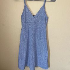 Brandy Melville Blue Floral Dress Never Worn Blue Floral Dress, Floral Blue Dress, Brandy Melville, Blue Floral, Brandy, Floral Dress, Blue White, Color Blue, Blue And White