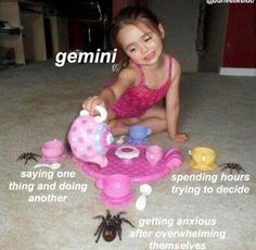 50 Best Gemini Memes That Describe This Zodiac Sign | YourTango About Virgo, Gemini Art, Zodiac Signs Chart, Anime Zodiac