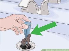 how to fix a bathroom sink drain with pictures