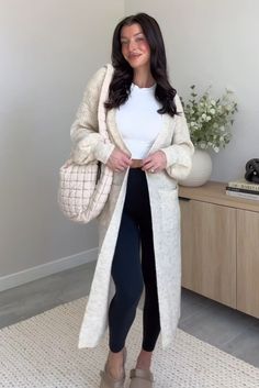 Long White Cardigan Outfit, Cardigan Outfit, Cardigan Outfits, White Cardigan, Cute Outfits, White, Clothes