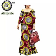 2019 african dresses for women AFRIPRIDE bazin riche ankara print dashiki pure cotton dress wax batik private custom S1825074 _ - AliExpress Mobile Traditional Woman, Dashiki Outfit, Long Maxi Dresses, Dashiki Dress, African Print Skirt, Maxi Dresses For Women