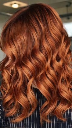 Glamorous 39 Copper Hair Color Ideas Ideas for Copper Hair with Rose Gold Tint 👱 Hair Textures, Brown Ombre