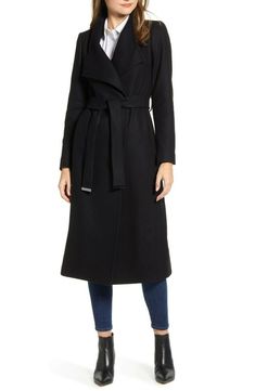 Black Wrap Coat, Maternity Graphic Tees, Clean Closet, Mesh Cocktail Dress, Womens Black Coat, Beautiful Wardrobe