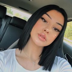 Bob Black, Angled Bob Hairstyles, Weak Hair, Black Bob, Bob Lace Front Wigs, Long Bob Hairstyles, Short Black Hairstyles, Lace Frontal Wig