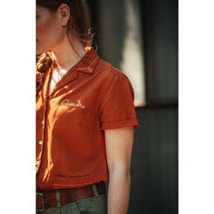 Damsons Double Bowling Shirt Burnt Orange Shirt Blouses Women's, Bowling Shirt, Brand Magazine, Stocking Fillers For Her, Forever Jewelry, Bowling Shirts, Jewelry Ring Box, Mens Jewelry Bracelet, Fashion Jewellery