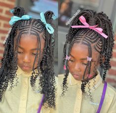 Braids With Curls For Kids, Kids Fulani Braids, Half Up Half Down Kids Braids, Hairstyles Braids Black Kids 9-10, School Braided Hairstyles, Back To School Braided Hairstyles, Braided Hairstyles For Kids Black