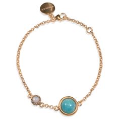 This bracelet from our space-inspired 'Satellite' collection is strung from a dainty rose gold vermeil chain and punctuated with a amazonite and opal stones. It's the perfect detail to pair with your daytime outfits or evening styles. Handmade in our workshop in Italy, it's presented in its Vintouch Italy signature packaging. Wear yours solo or stack it with similar styles from the collection. Please avoid contacts with soaps, detergents, chlorine and any other chemical substance that could alte Daytime Outfits, Dainty Rose, Blue Topaz Bracelet, Italian Jewelry, Cameo Ring, The Jewel, Summer Earring, Bracelet Online, Opal Bracelet