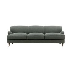 an image of a grey couch on a white background