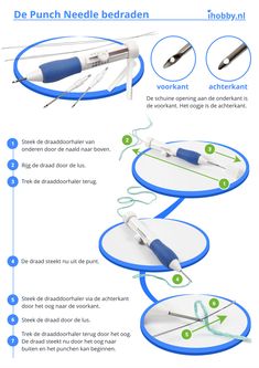 the instructions for how to use an inflatable device with scissors and needles