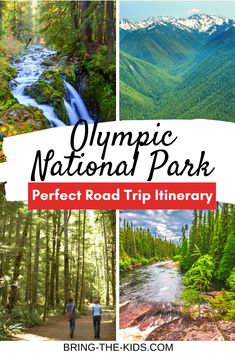 the olympic national park is perfect road trip it's an easy way to get there