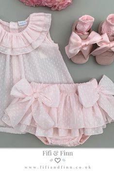 Pink Baby Clothes, Baby Bloomers Pattern, Baby Summer Dresses, Girls Clothes Patterns, Outfit For Summer